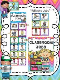 Classroom Jobs Clip Chart