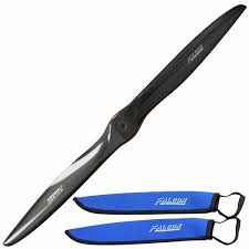 24x8 Carbon Fiber Propeller With Prop Covers By Falcon