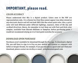 Sherwin Williams Modern Neutrals Paint