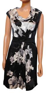 Cynthia Steffe Black Roll Collar Cap Sleeve Short Work Office Dress Size 8 M 66 Off Retail