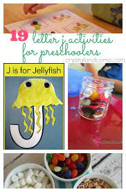 letter j activities for preers