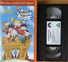 rugrats in paris the animated vhs