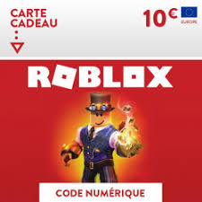 carte robux roblox