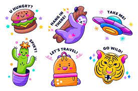 cartoon stickers images free