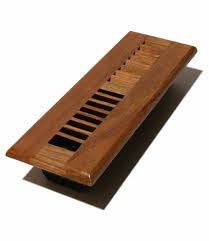 solid oak floor register