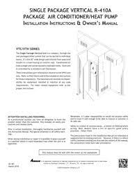 amana vth12 installation instructions