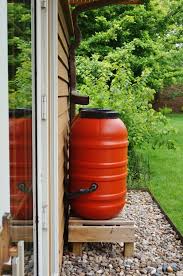 Collecting Rainwater For The Garden A