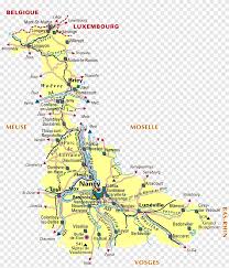 Along the way, the moselle spans. Nancy Meurthe Moselle Map La Licorne Map France River Png Pngegg