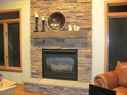 Stone Fireplace Mantel