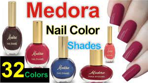 medora nail polish color shades and