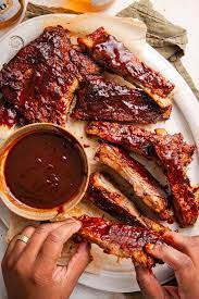 easy oven baked ribs with cola barbecue