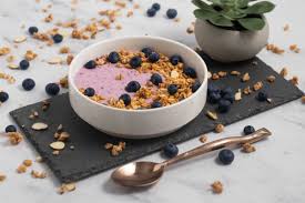 blueberry yogurt bowl easy and
