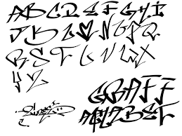 how to draw graffiti style handstyle