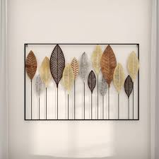 Wood Leave Sculpture Wall Decor