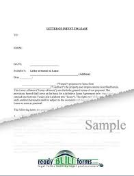 letter of intent to lease sle