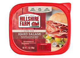 ultra thin hard salami hillshire farm
