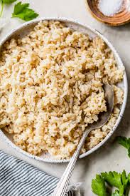 instant pot brown rice wellplated com
