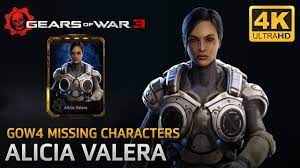 Gears of War 3 - Multiplayer Characters Legacy: Alicia Valera - YouTube