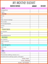 Weekly Expenses Excel Template