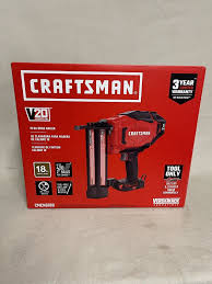 craftsman cmcn618b v20 18 gauge brad