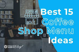 best 15 coffee menu ideas