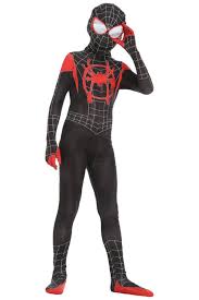 Miles morales comes exclusively to playstation, on ps5 and ps4. Kids Spiderman Outfit Spider Man Into The Spider Verse Miles Morales Cosplay Costu Kids Spiderman Costume Halloween Costumes Kids Boys Black Spiderman Costume