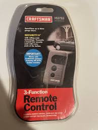 garage door remote control opener