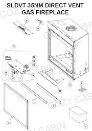 Direct Vent Natural Gas Fireplace