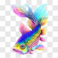 rainbow fish png free