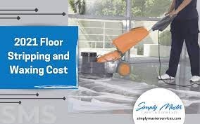 2021 floor stripping and waxing cost