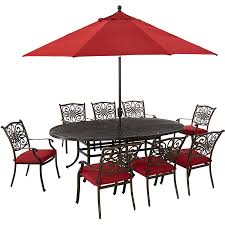 Traditions 9 Piece Oval Dining Set