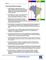 time based word problems worksheets