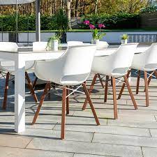 Garden Dining Chairs In Modern Moulded