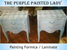 painting laminate or formica tops of