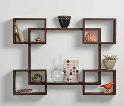 Modern Art Wall Shelves Design Idea