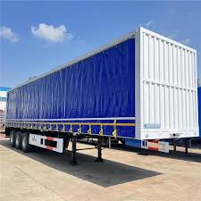 3 axle 45 ft tautliner curtains trailer