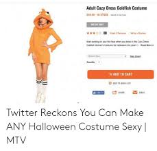 Adult Cozy Dress Goldfish Costume 4999 In Stocktem 07327042