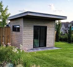 Verana Extended Flat Roof Shed Design