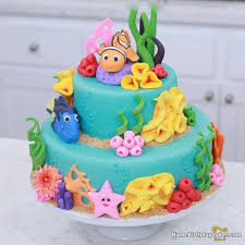 happy birthday cartoon cake