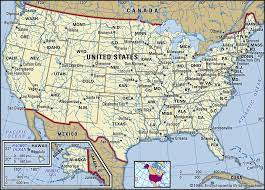 Each row of the state table also includes access to a state map. United States History Map Flag Population Britannica