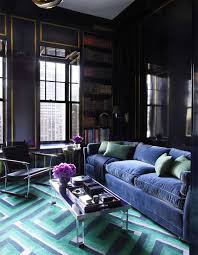 art deco inspired drawing room