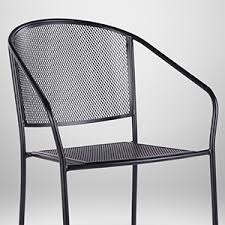 black mesh outdoor chairs west coast