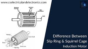 slip ring and squirrel cage induction motor
