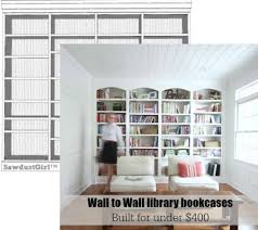Wall Bookcases Bookcase Plans