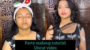 uncut video party makeup look