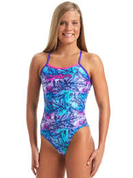 leilani one piece swimsuit purple