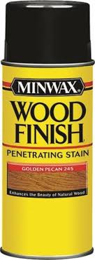 golden pecan wood finish spray