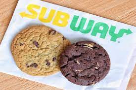 subway dozen cookies no artificial