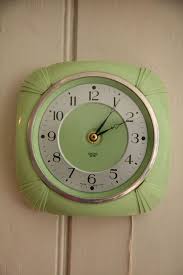 1950s Bakelite Wall Clock By Smiths