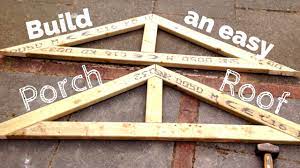 DIY Porch Roof: Building a Simple Pitched Roof Step by Step - YouTube